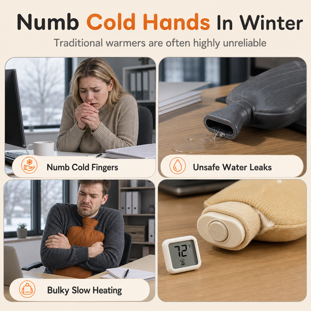 ⏳Limited-time 50% off⏰Portable Rechargeable Graphene Hand Warmer♨️💦