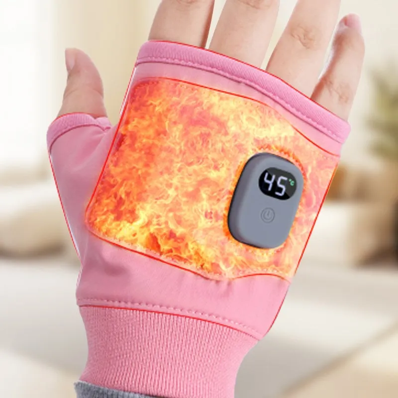 🌲Early Christmas Sale 50% OFF — USB Adjustable heating gloves with digital display