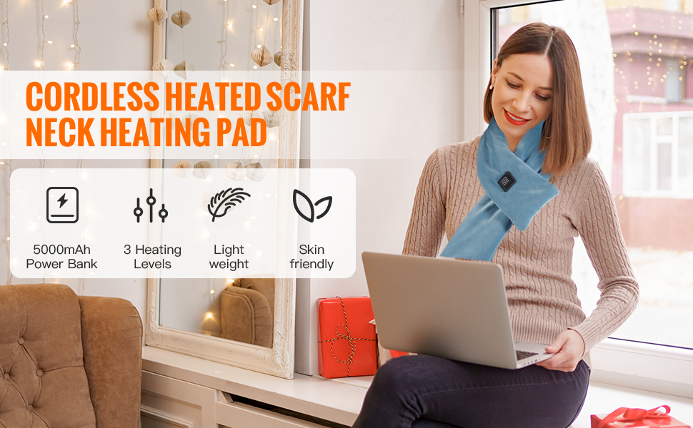 heated scarf