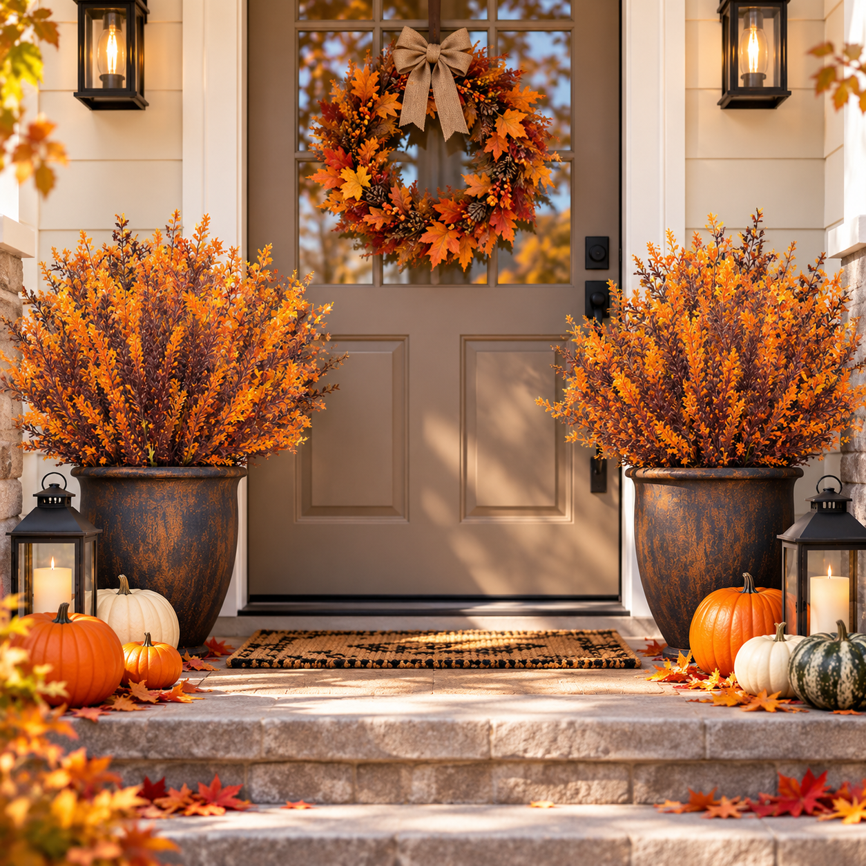 🏆2026 HOT SALE🍁Faux Fall Heather Stems🍂