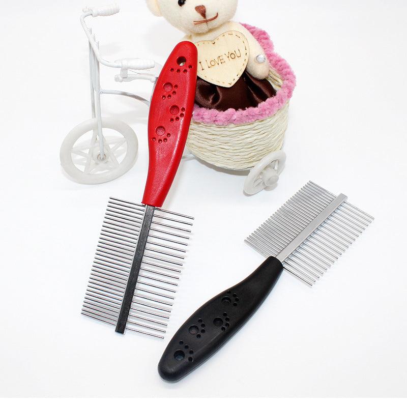 favibay Double-Row Pet Comb