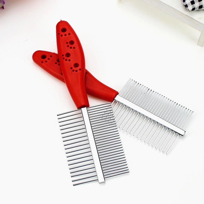 favibay Double-Row Pet Comb