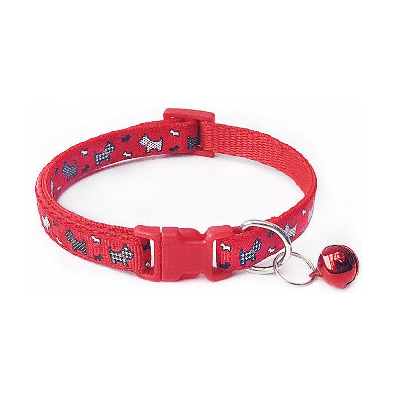 favibay Adjustable Bell Pet Collar