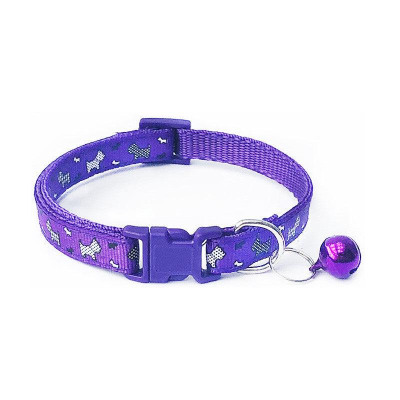 favibay Adjustable Bell Pet Collar