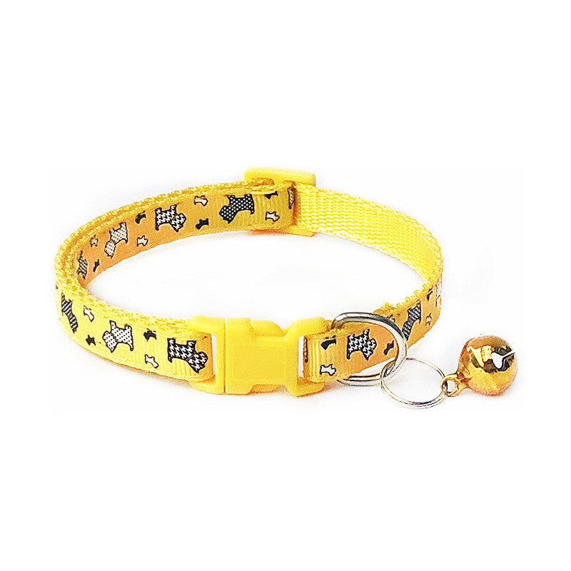 favibay Adjustable Bell Pet Collar