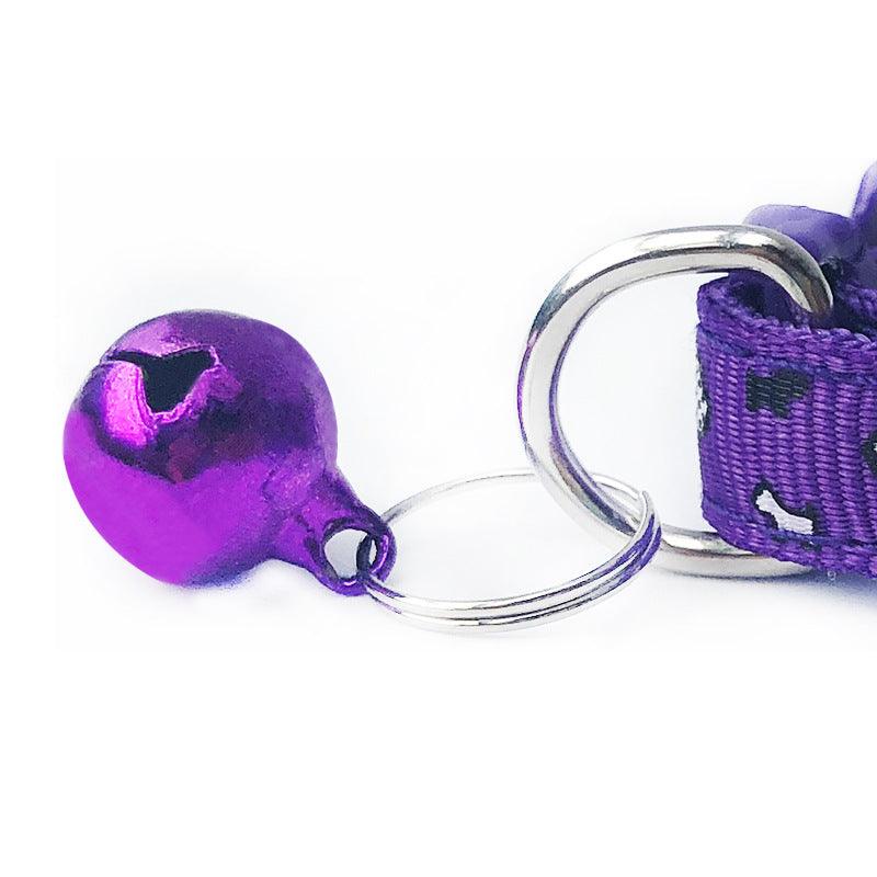favibay Adjustable Bell Pet Collar
