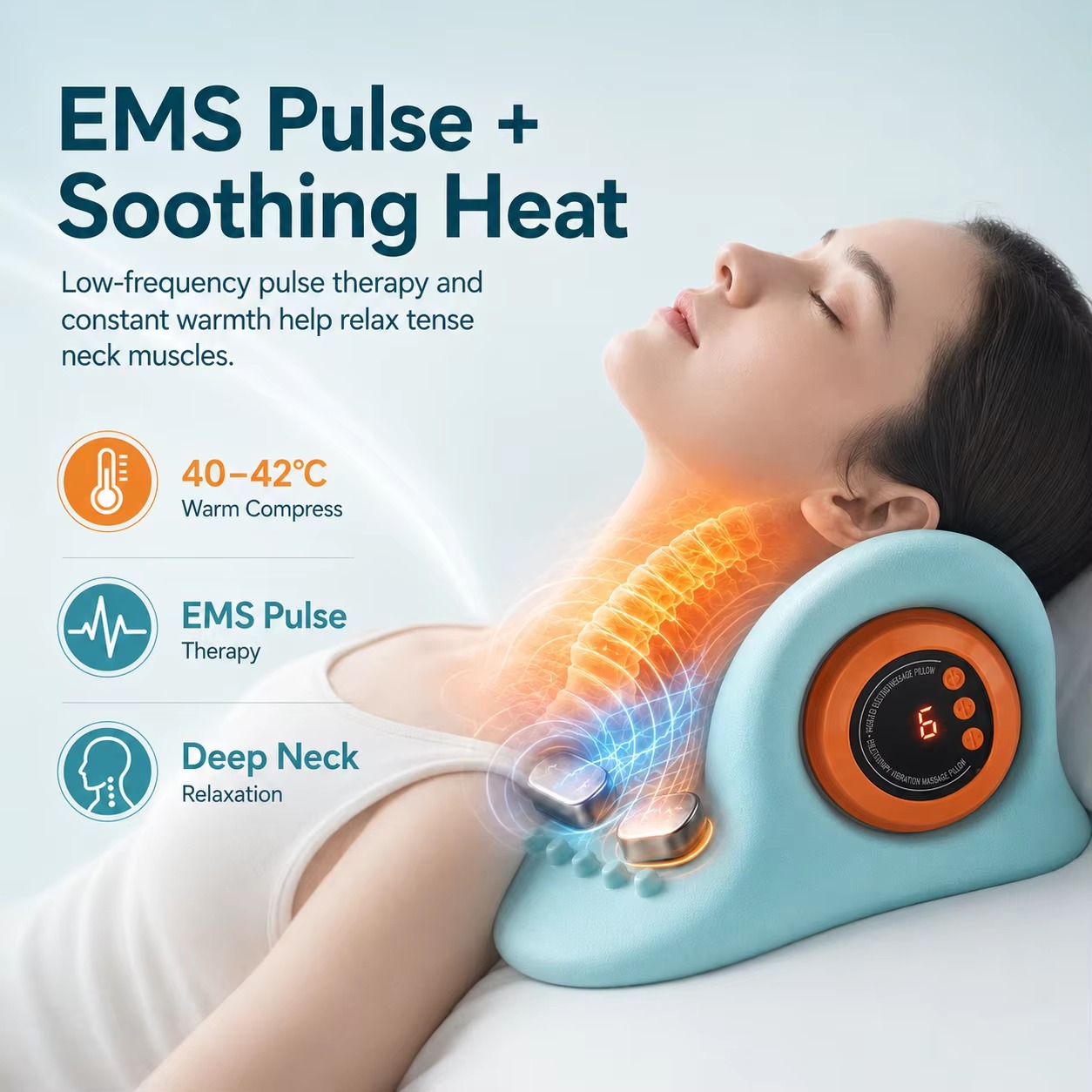 Multifunctional Shoulder and Neck Massager Massage Pillow
