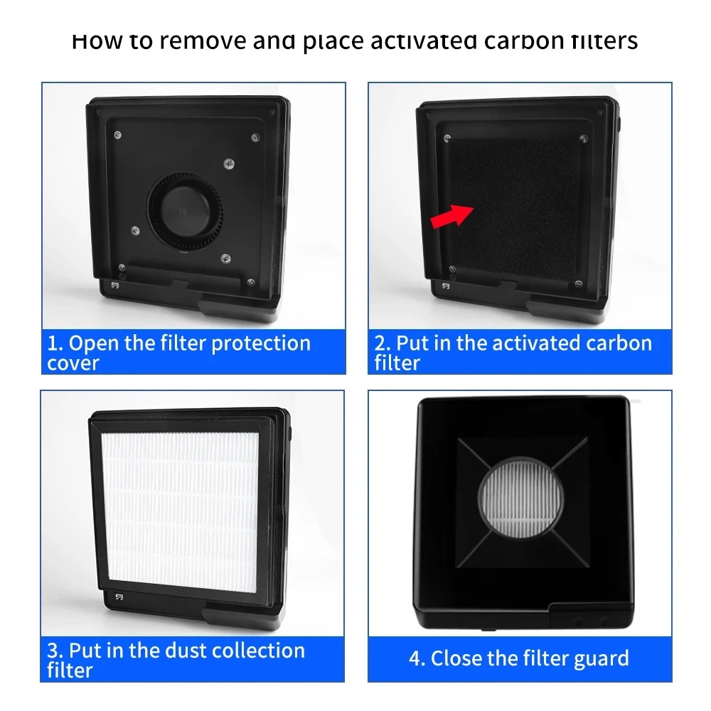 60W Dental Lab Vacuum Cleaner Dust Collector Extractor Aspirator Retractable LED Suction Machine for Table Polishing Equipment