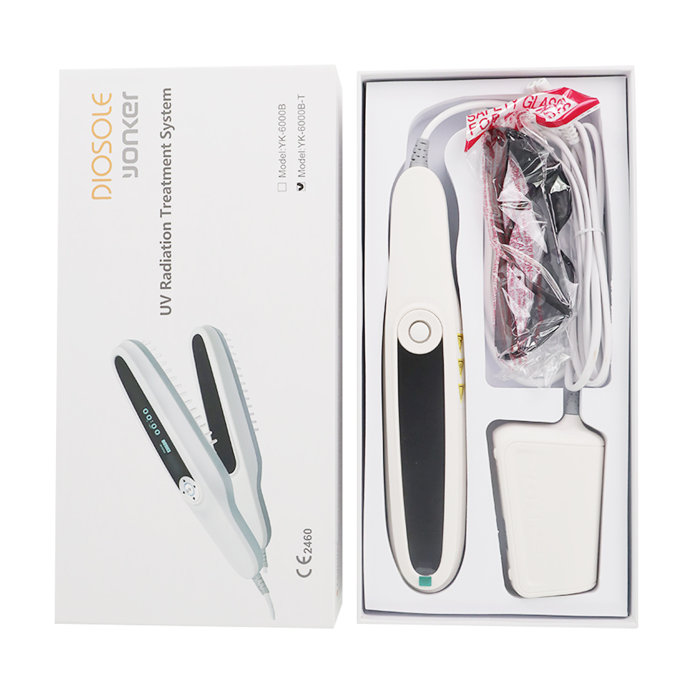 311nm UVB Phototherapy Lamp Narrowband – Handheld UVB Light Device Philips Bulb