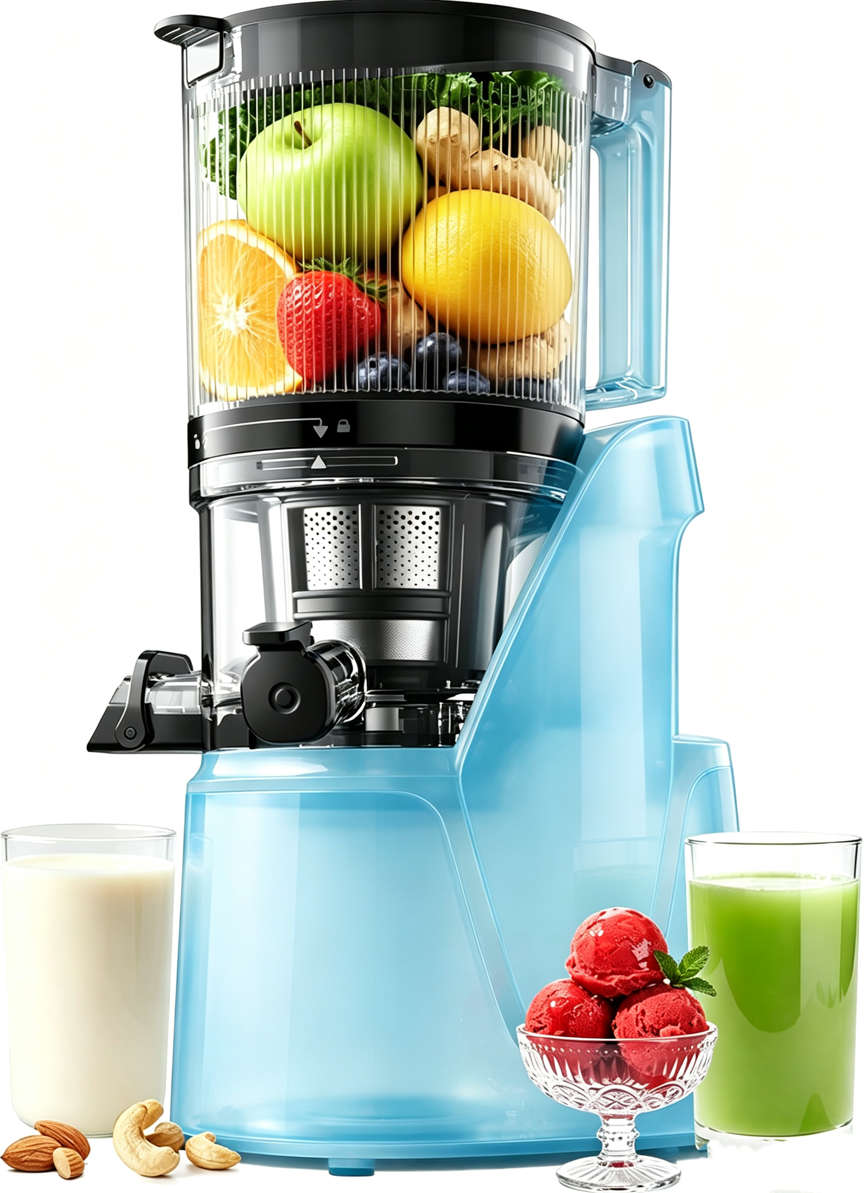 🔥Today's Special🔥Juicer Machines, 3-in-1 Cold Press Juicer