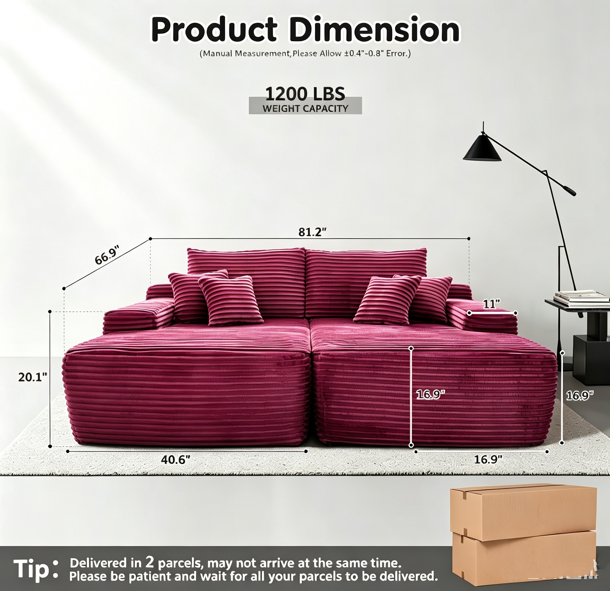 💥Last day 70% OFF🎁Minimalist L-shaped sofa—compressed packaging, portable, and frameless design.💥Limited Time💥Buy 1 Get 1 Free