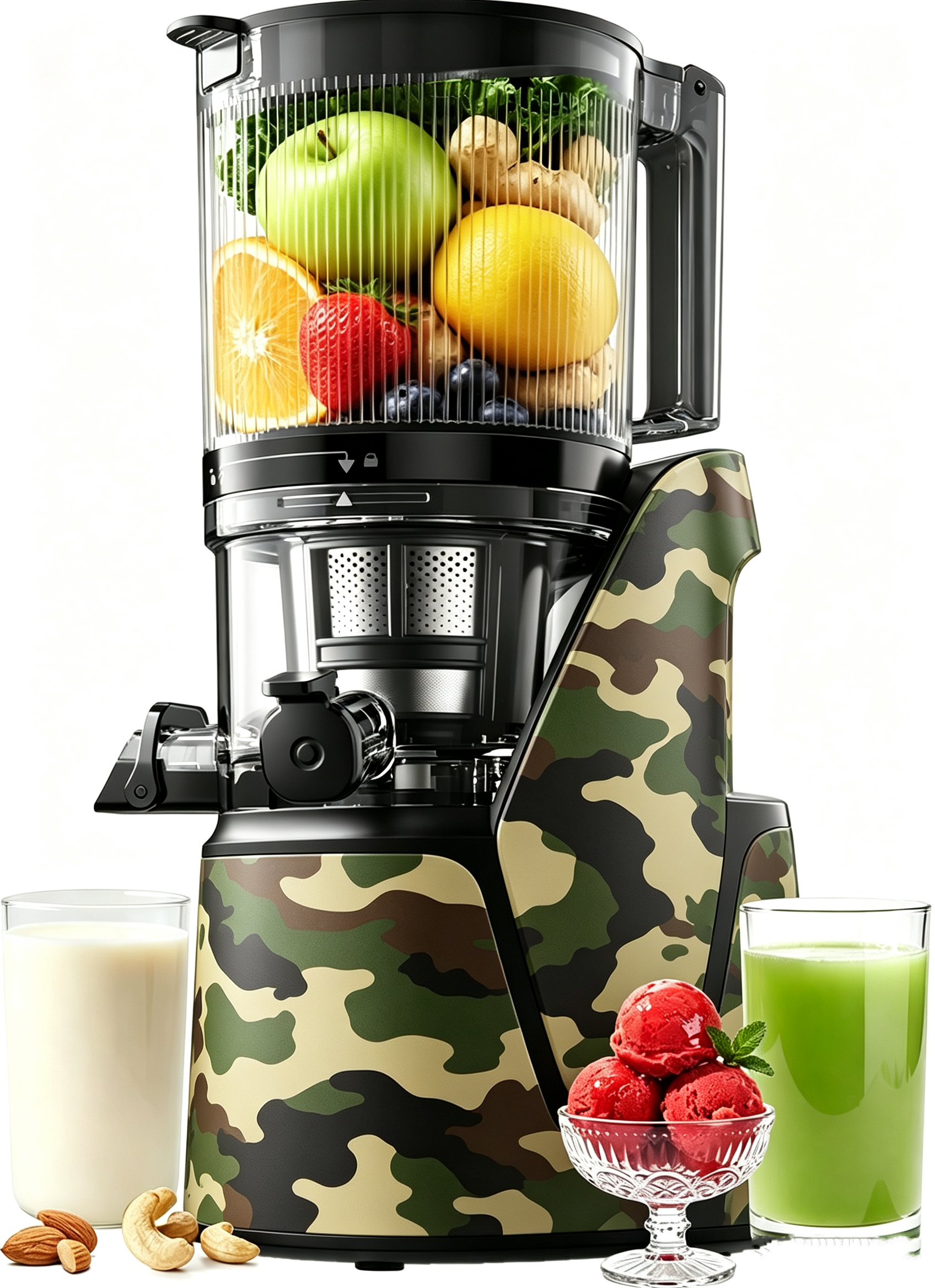 🔥Today's Special🔥Juicer Machines, 3-in-1 Cold Press Juicer