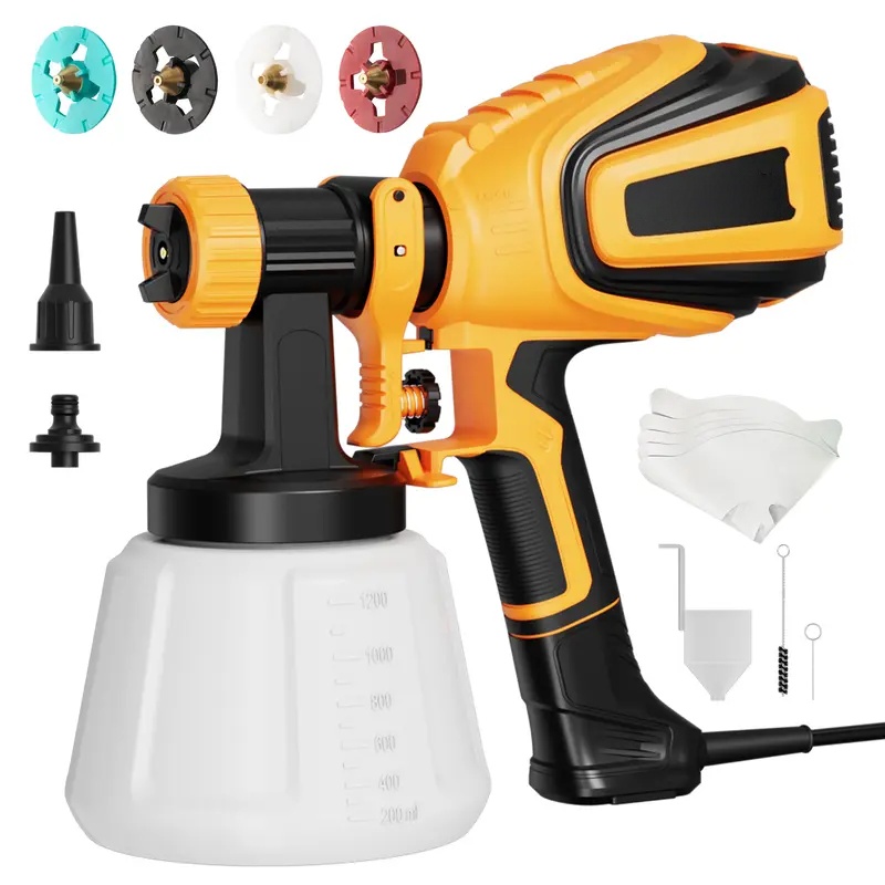 Paint Sprayer, 700W  Paint Sprayer with Cleaning & Blowing Joints