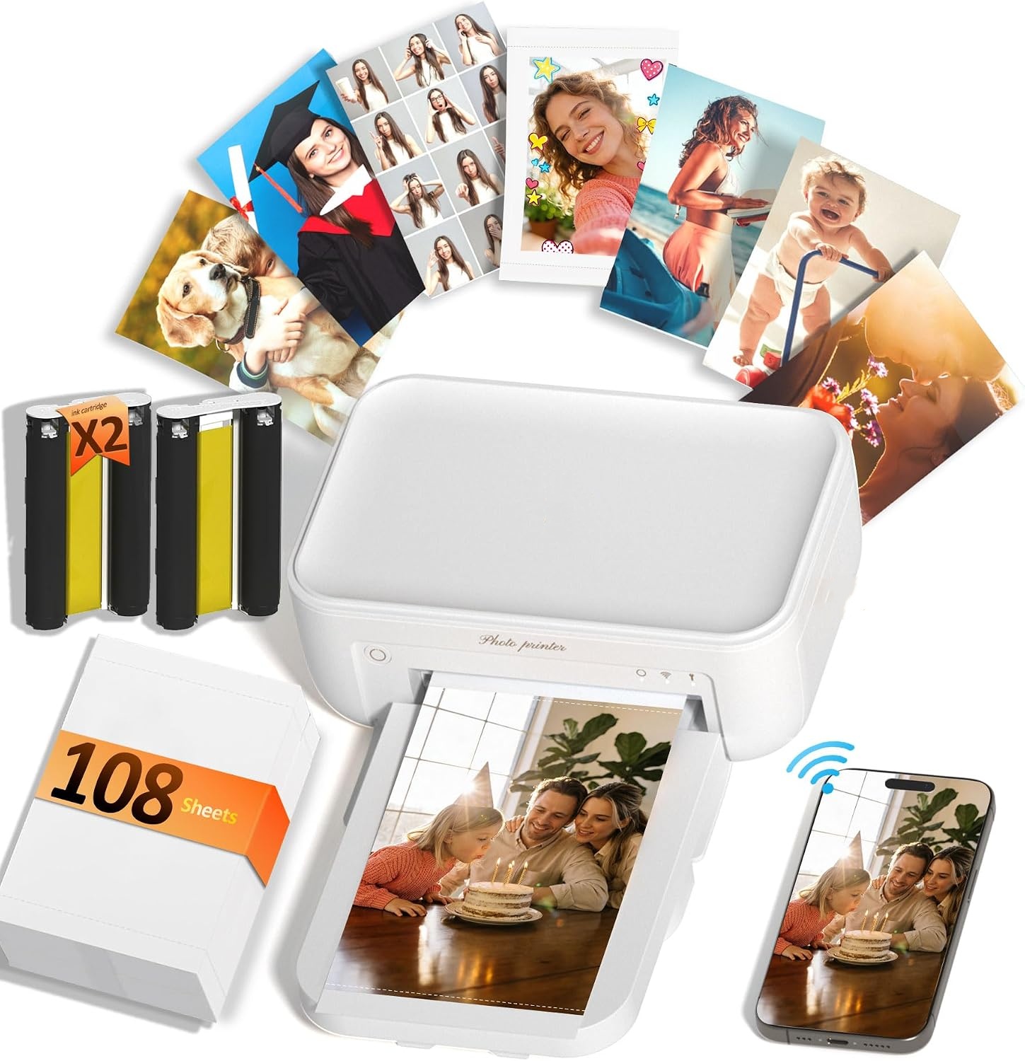 💝Last Day For Clearance✨Portable Photo Printers