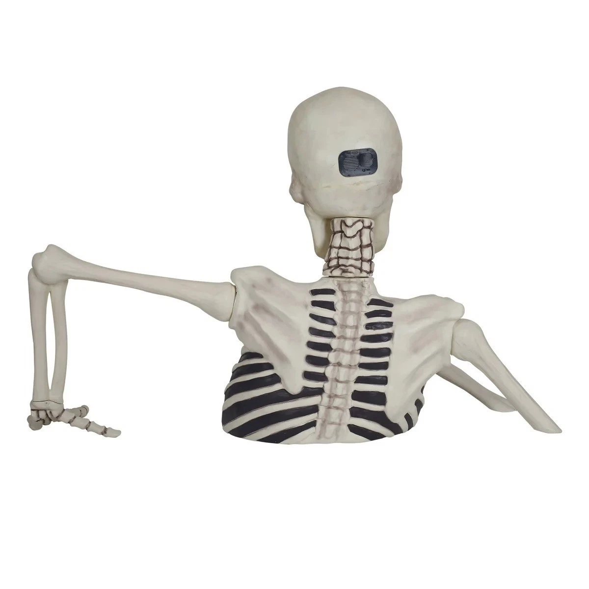 💥 Factory clearance sale🔥 Giant Ground Breaking Skeleton with LCD Eyes and Sound Halloween Decor Prop