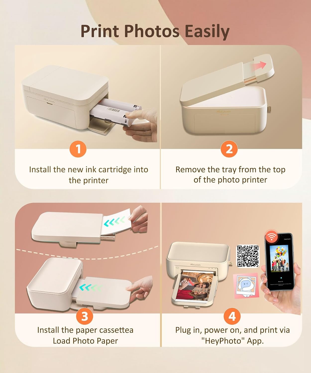 💝Last Day For Clearance✨Portable Photo Printers