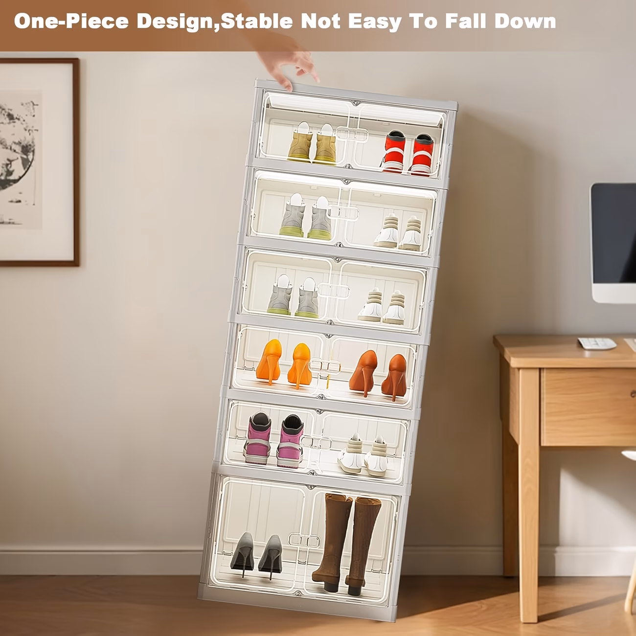 🔥Today's Special🔥Multifunctional foldable shoe rack (storage rack)