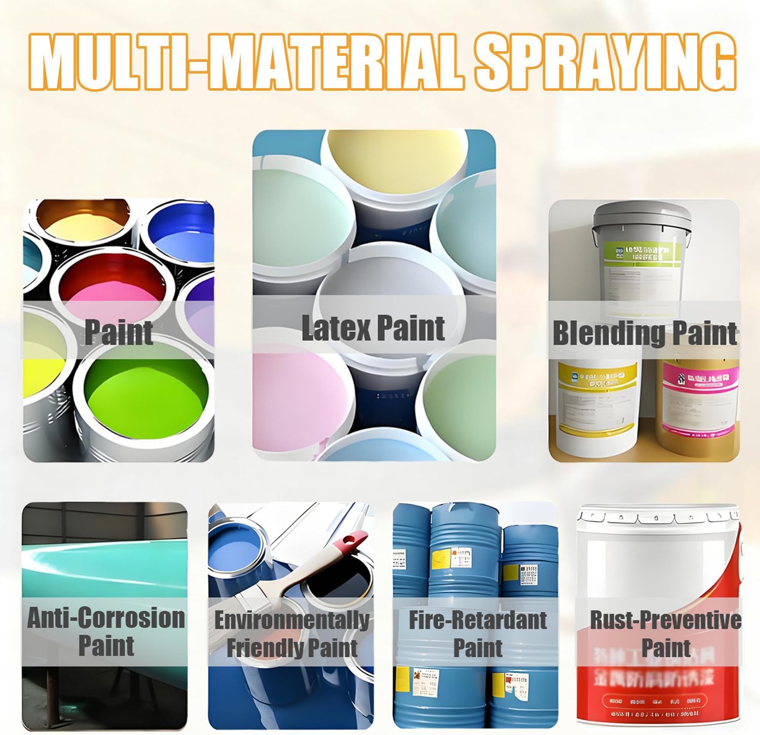 💥Last day 70% OFF💥Ultra Quick Shot paint Sprayer 750w Cordless Portable 