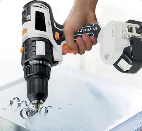 🛠Factory Outsale✨10 in 1 20V Cordless Multifunctional Power Tool Kit with Impact drill Reciprocating saw Jig saw Oscillating tool Chainsaw Screwdriver Attachment