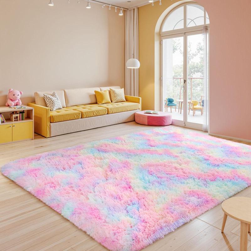 FAMVAL Fluffy Area Rug for Living Room Bedroom