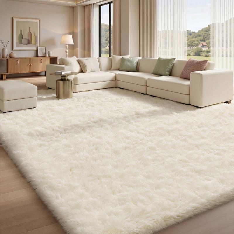 FAMVAL Fluffy Area Rug for Living Room Bedroom