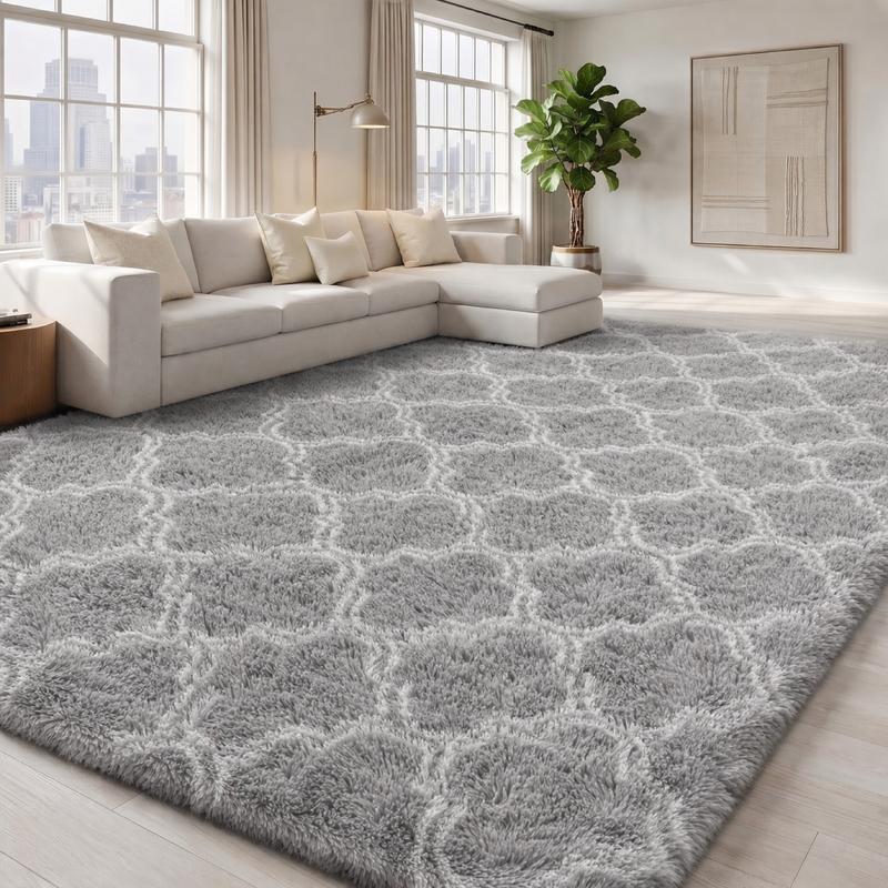 FAMVAL Fluffy Area Rug for Living Room Bedroom