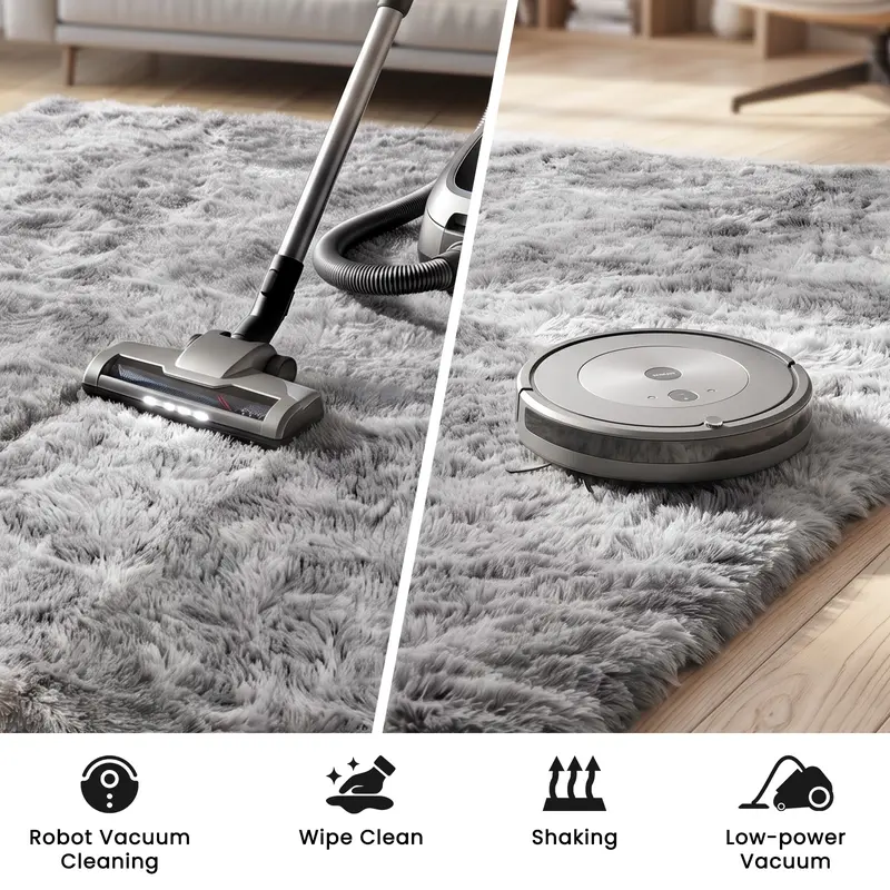 FAMVAL Fluffy Area Rug for Living Room Bedroom