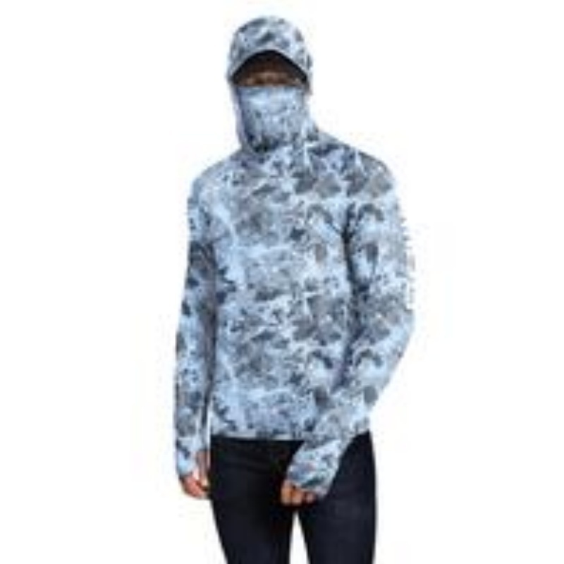 UPF 100+ Sun Protection Hoodie Shirts with UV Detection