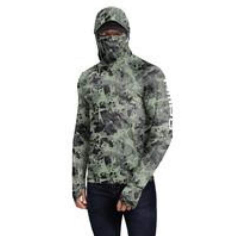 UPF 100+ Sun Protection Hoodie Shirts with UV Detection