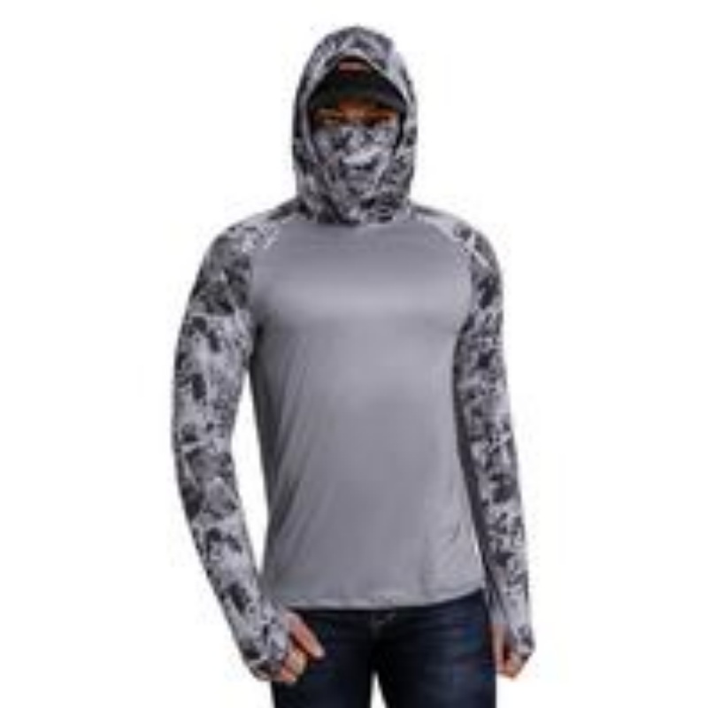 UPF 100+ Sun Protection Hoodie Shirts with UV Detection