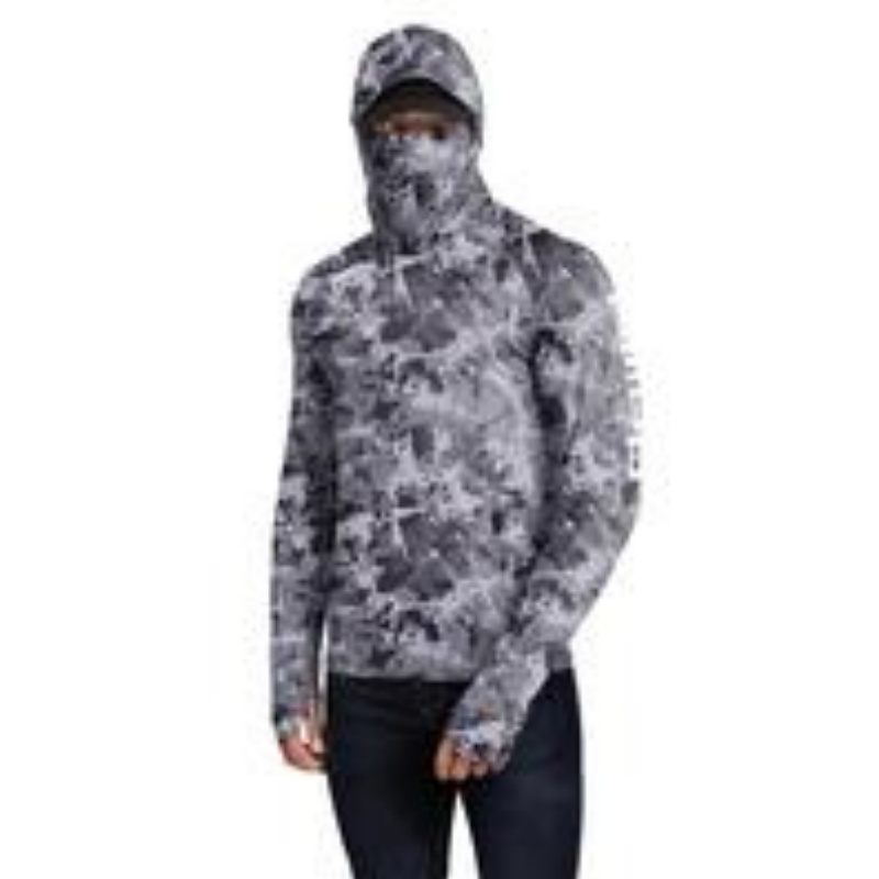 UPF 100+ Sun Protection Hoodie Shirts with UV Detection