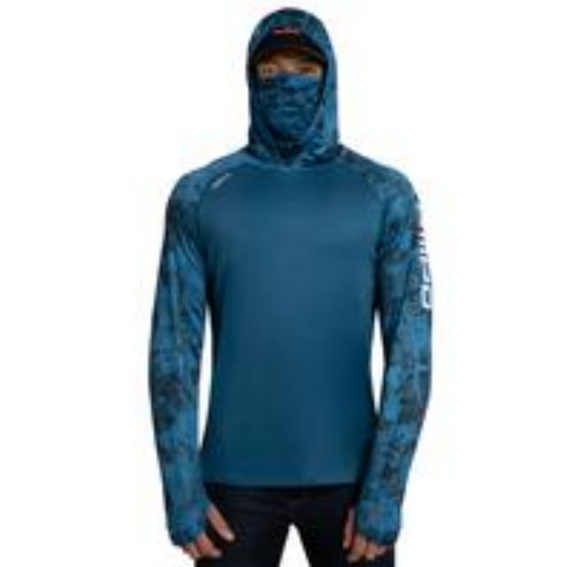 UPF 100+ Sun Protection Hoodie Shirts with UV Detection