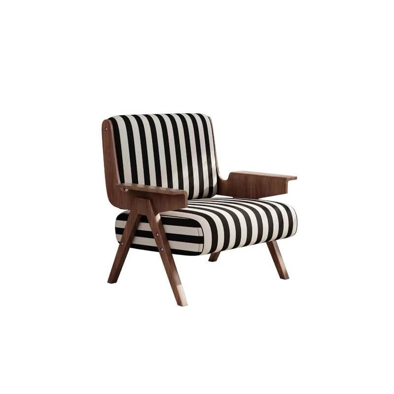 Olive Green Modern Accent Armchair