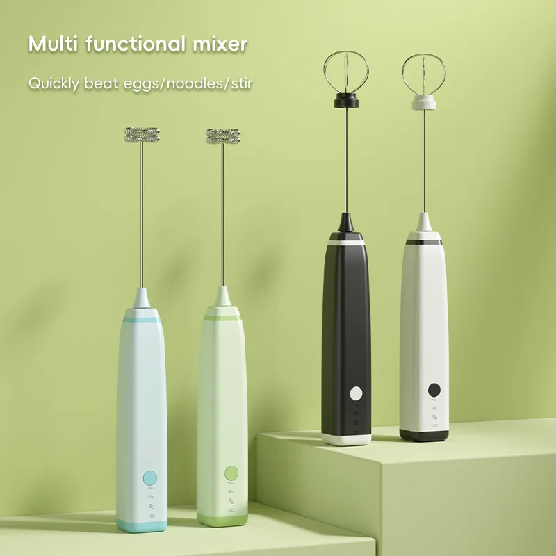 Handheld Electric Milk Frother – USB Rechargeable
