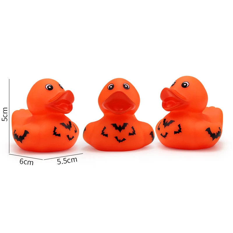 2-Inch Christmas & Halloween Rubber Ducks