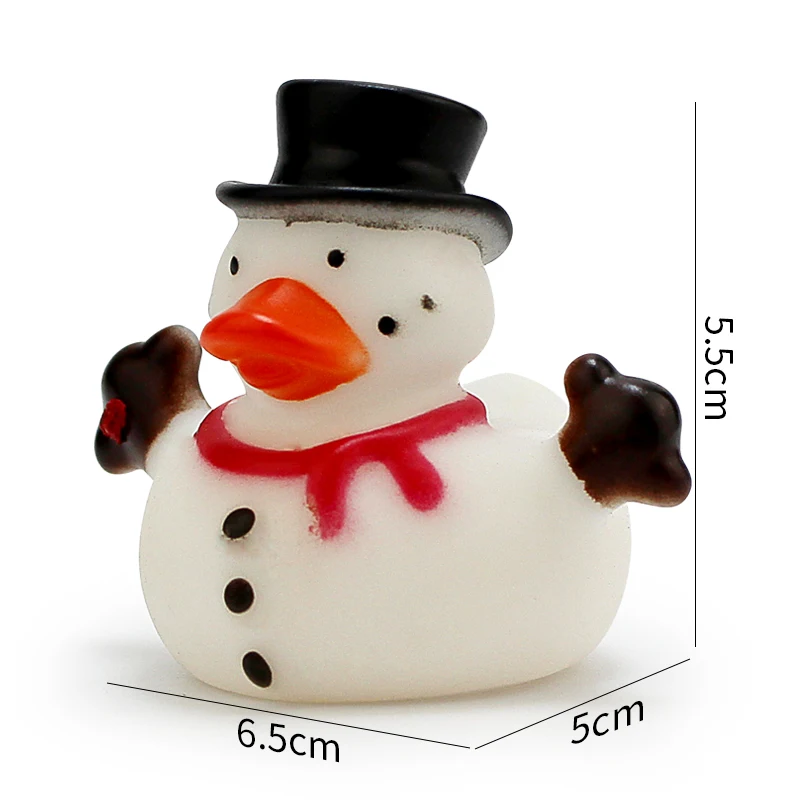 2-Inch Christmas & Halloween Rubber Ducks