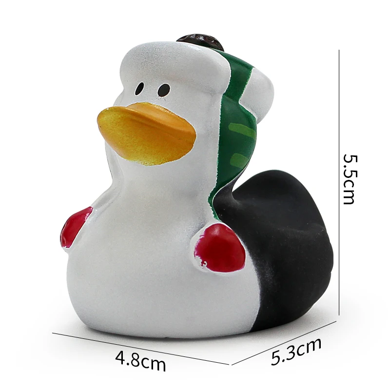 2-Inch Christmas & Halloween Rubber Ducks