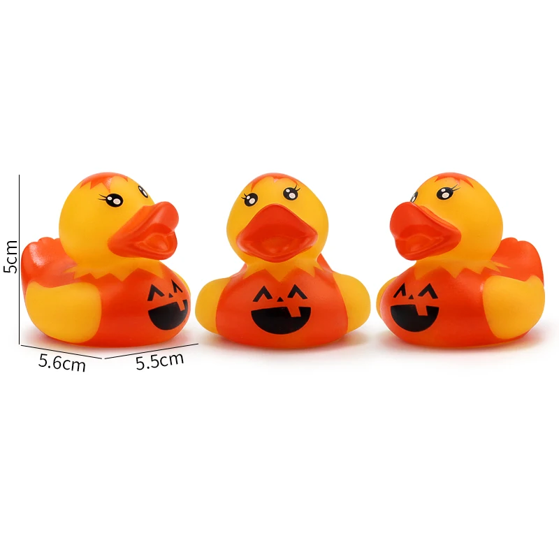 2-Inch Christmas & Halloween Rubber Ducks