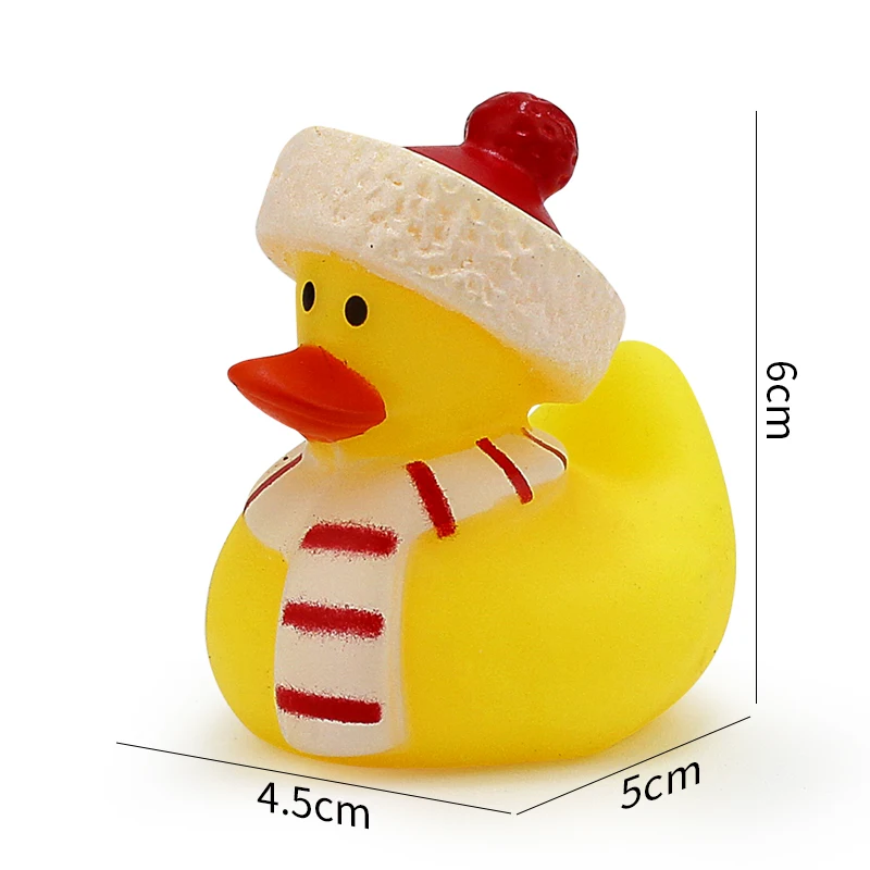2-Inch Christmas & Halloween Rubber Ducks