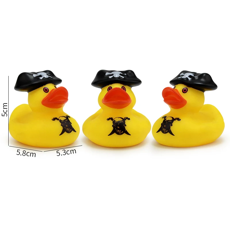 2-Inch Christmas & Halloween Rubber Ducks