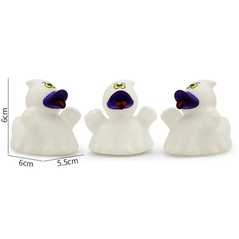 2-Inch Christmas & Halloween Rubber Ducks