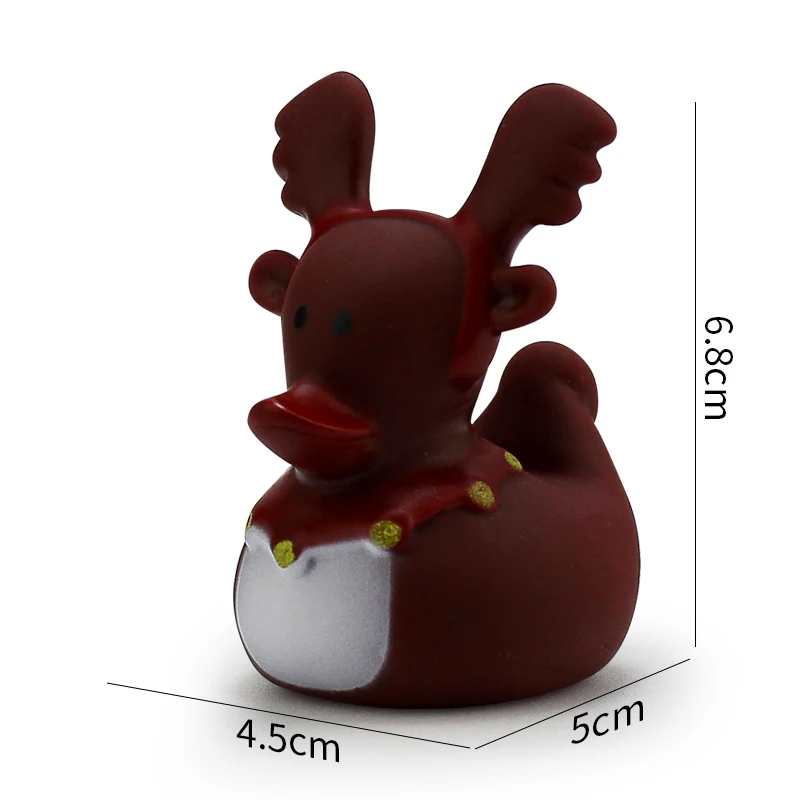 2-Inch Christmas & Halloween Rubber Ducks