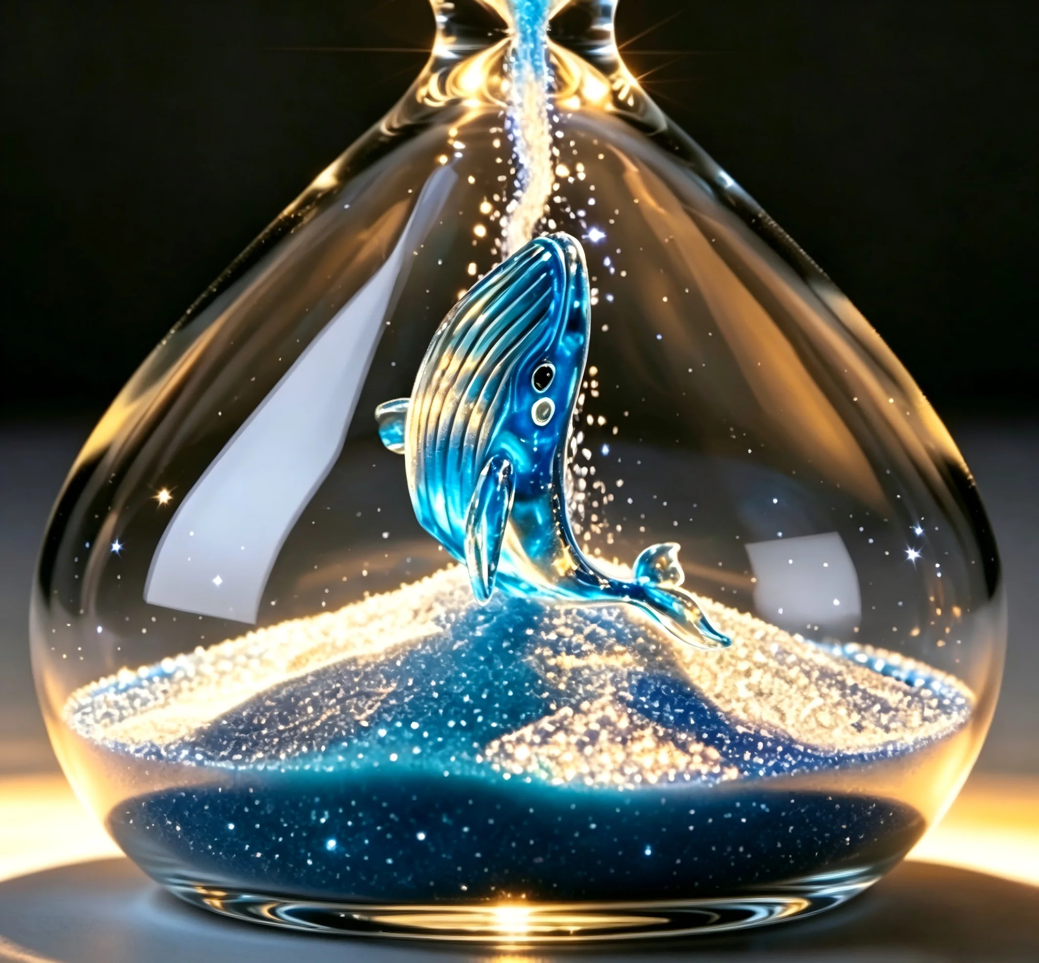 Dreamy Whale Resin Desk Ornament