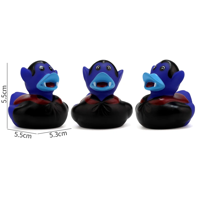 2-Inch Christmas & Halloween Rubber Ducks