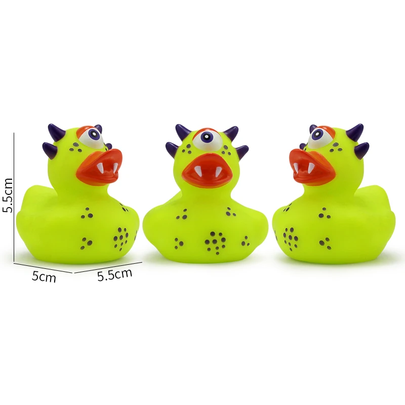 2-Inch Christmas & Halloween Rubber Ducks