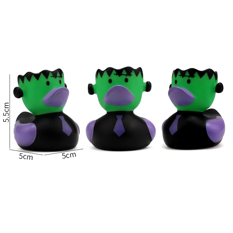 2-Inch Christmas & Halloween Rubber Ducks