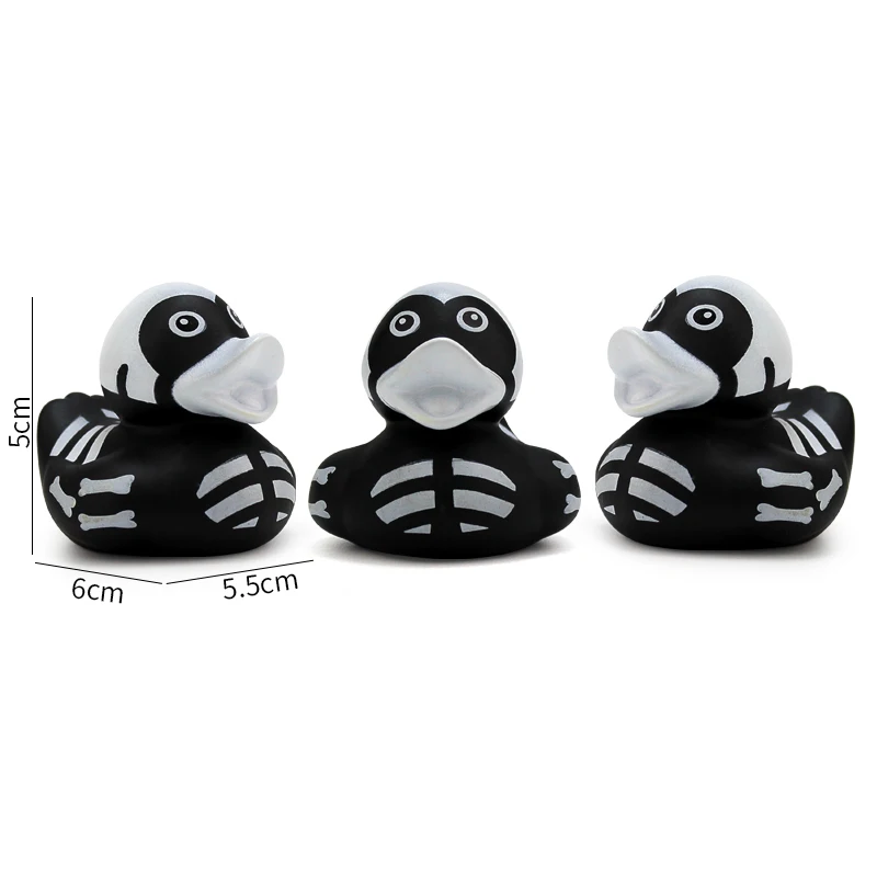 2-Inch Christmas & Halloween Rubber Ducks