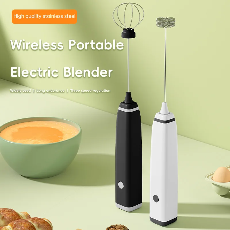Handheld Electric Milk Frother – USB Rechargeable