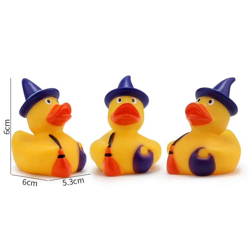 2-Inch Christmas & Halloween Rubber Ducks