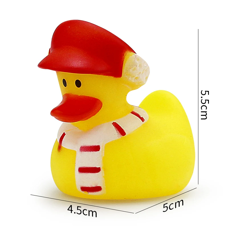 2-Inch Christmas & Halloween Rubber Ducks